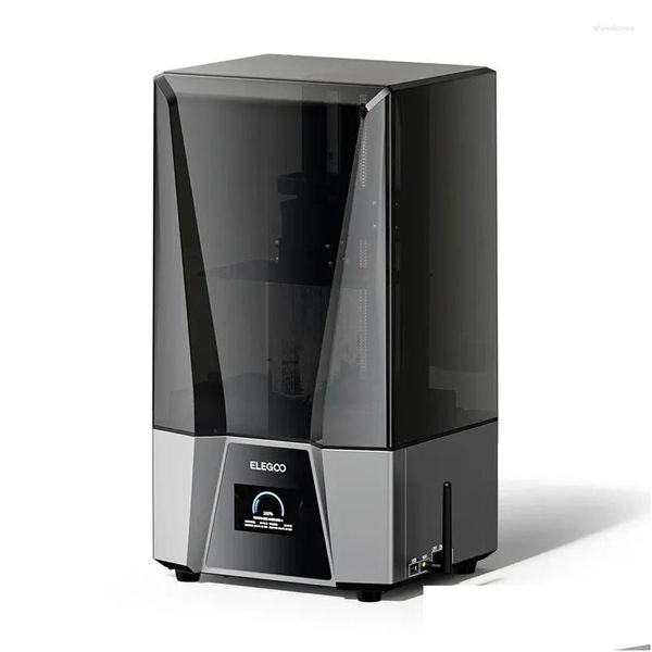 Принтеры Solidified 3D принтер 10 дюймов 12K черно-белый Sn настольный класс домашний высокоточный промышленный комплект детских моделей Drop De Dhko2