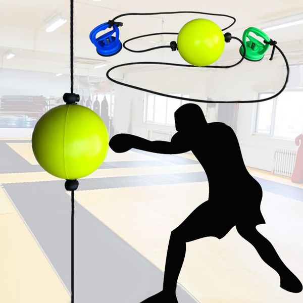 Панкирные шарики прочные боксовые шарики с регулируемой веревкой для шарика с всасывающей чашкой для тренировочного навыка 230417