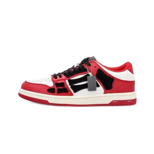 Sneakers Skel Top Top Casual Designer Sneaker Sneakers Nero Bianco Grigio Gren Gren Blue Brown Red Mens Sneaker KT