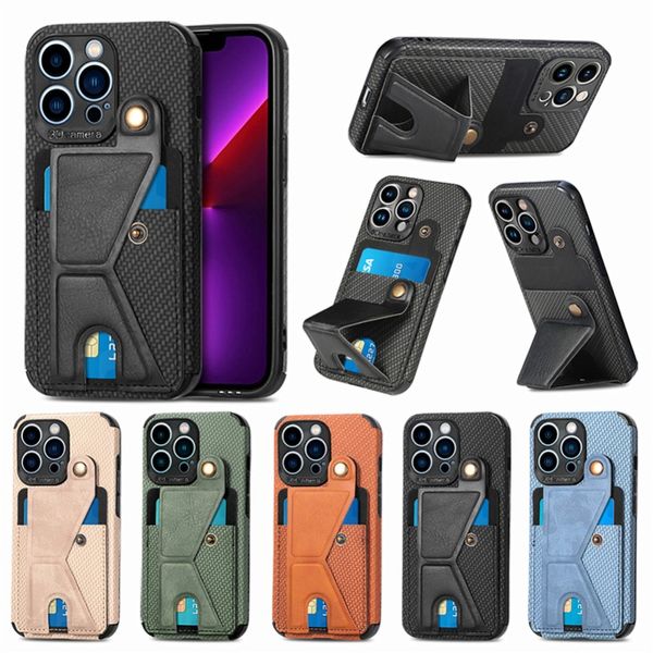 Aplicável ao cartão multifuncional Apple 15, suporte multiângulo, capa de telefone, suporte de cartão, capa protetora magnética resistente a quedas, atacado