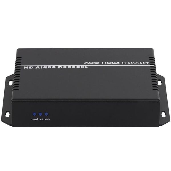 Freeshipping H265 H264 IP zu SDI HD-MIVGA CVBS Video Streaming Decoder SRT IP Kamera Decoder für die Dekodierung von HTTPS RTSP RTMP UDP M3U8 HL Boks