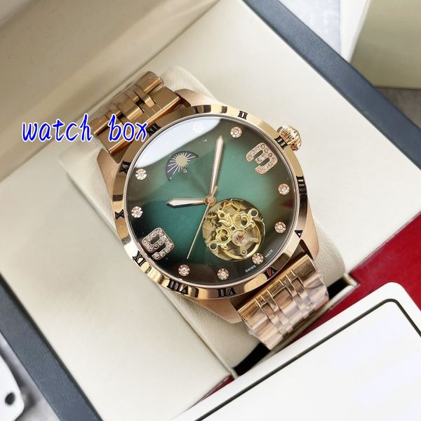Luxury Classic Men's Watch 41mm 41mm de aparência de boa aparência atmosférica