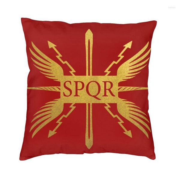 Cuscino Cool SPQR The Roman Senate And People Square Cover Home Decor 3D Two Side Print Empire For Sofa