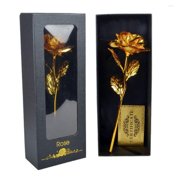 Simulação de flores decorativas Rose Love com Decoração de casamento leve Presente criativo Decoração de casa dos namorados de Natal