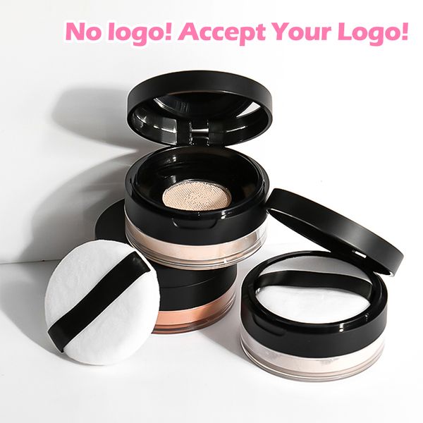 KEIN Logo Großhandel Makeup Oil Control Matte Waterproof Nude Powder Lasting Private Label Makeup Honey Powder Setting Akzeptieren Sie Ihr Logo als individuelles Private Label