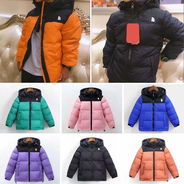 Crianças jaqueta para baixo do bebê meninos outono inverno manter jaquetas quentes para meninos crianças gola de pele com capuz quente outerwear casacos meninos roupas tamanho 100-170