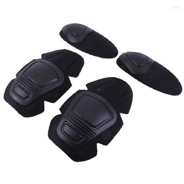 Knee Pads Tactical Knee&Elbow Protector Pad For Paintball Combat Uniform Military Suit 2 Pads&2 Elbow Just Frog