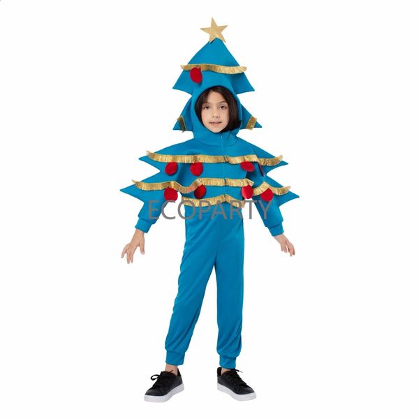 Tute intere natalizie per bambini Costume da albero di Natale per bambini Tutina da albero di Natale per ragazzi Costume cosplay da albero di Natale per bambine 231116