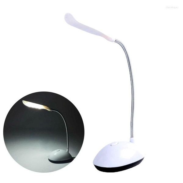 Table Lamps Small LED Night Light Desk Lamp For Bedroom Battery Powered Study Book Reading Bedside Student P1