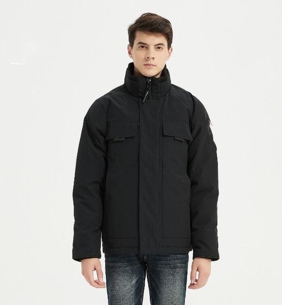 Inverno dos homens para baixo jaquetas florestal guaxinim com capuz gola de pele casaco downs grosso quente parkas vermelho inverno tomada esporte ao ar livre parkas