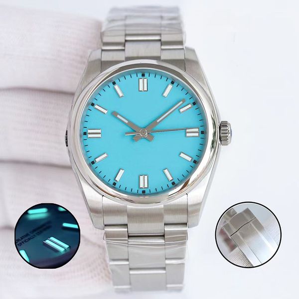 Herren 2023 Luxus-Designeruhr Uhr Renojes Hochwertige Glow-Ring-Uhr Wasserdichte Saphiruhr Damenuhr Größe 41 36 31 mm Designer-Runduhr der Fabrik AAA