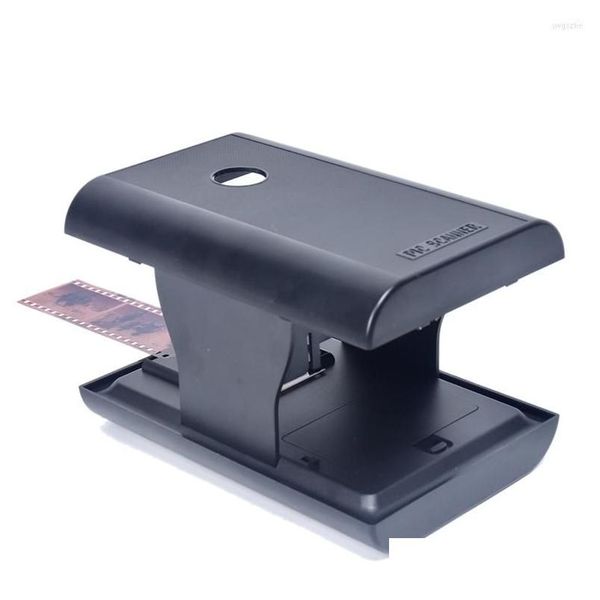 Scanners Mobile Phone Film Scanner Suporta 35/135mm Filme / Slide / Smartphone Po Drop Delivery Computadores Networking Dhh4D