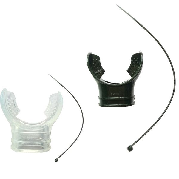 Silicone macio mergulho snorkel bocal regulador de mordida não-tóxico equipamento de mergulho mergulho e snorkelingsnorkels bocal equipamento de mergulho