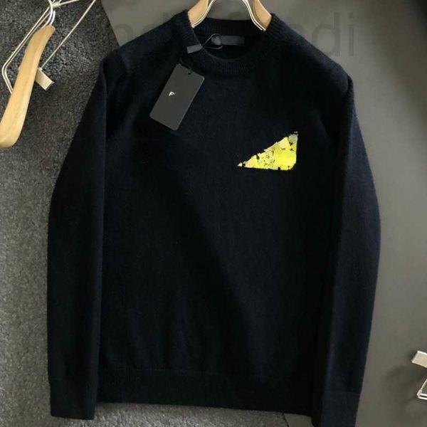 Erkek Sweaters Lüks Sweater Tasarımcısı Hoodie Sıcak Örgü Göğüs Şeytan Göz Nakış Desen Mürettebat Boyun Kazak ve Kadın Sweatshirt Sıradan Gömlek Luxury T Shirt JC