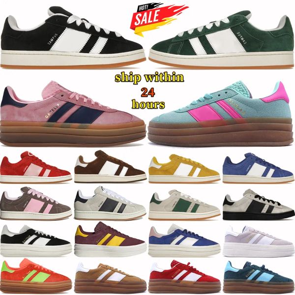 2024 scarpe designer casual maschile sneakers da donna Wales bonner audace 00s 00s in pelle in pelle bassa in pelle bassa in pelle OG Cloud Bianca bianca Gum rosa bagliore scuro verde