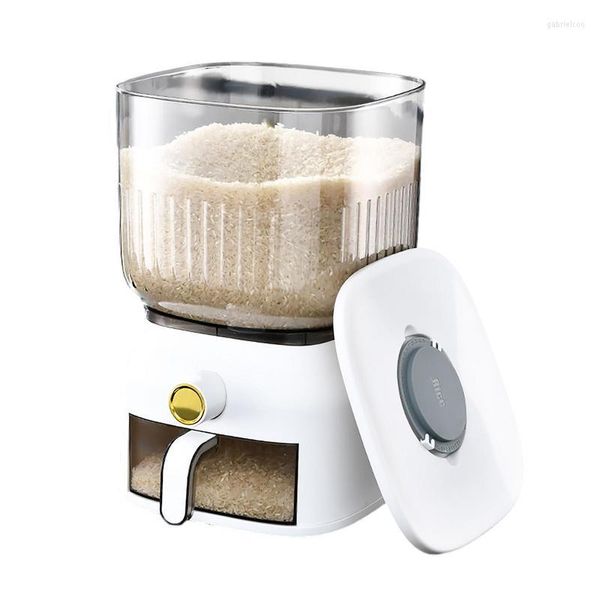 Vorratsflaschen Großer Lebensmittelbehälter Reisfässer Versiegelter Müslispender Tank Getreidebox Für Zuhause Küche Speisekammer Sojabohnenmais