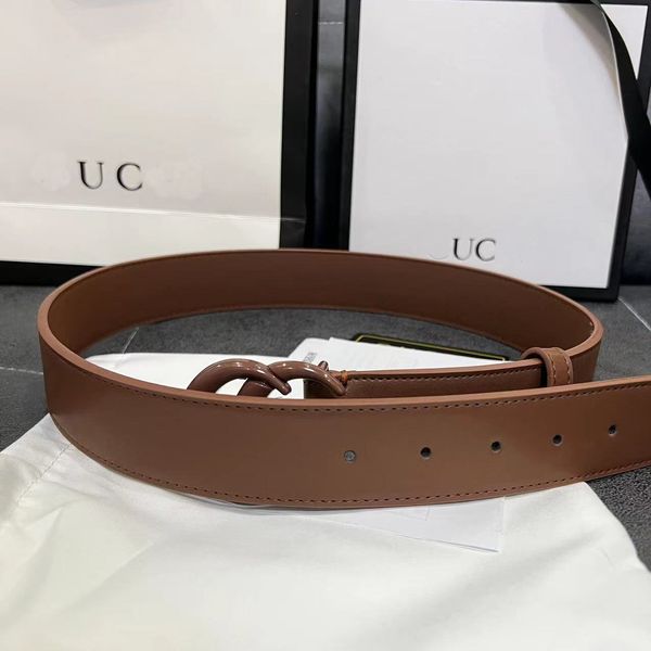 Lettera G MARMONT THIN BELT Sito web ufficiale del designer da donna Cintura colorata di alta qualità Cintura da uomo in vera pelle dal taglio originale da 3,8 cm