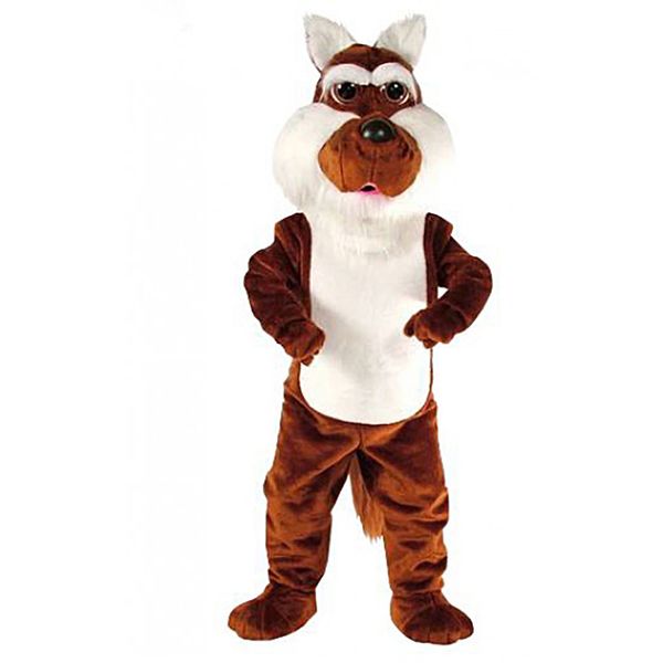 Halloween COYOTE SENZA ABBIGLIAMENTO Costume mascotte Coniglietto pasquale Costume in peluche costume a tema vestito operato Pubblicità Costume festa di compleanno