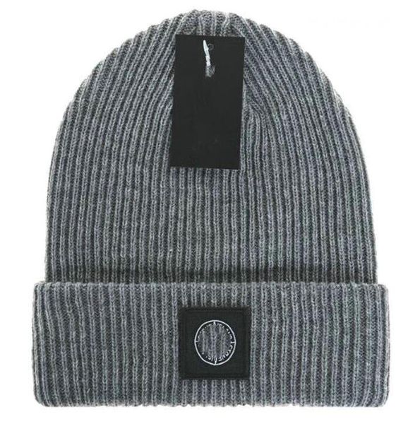 Elegante Pedras Beanie Crânio Cap Designer Letra Jacquard Beanie Island Homens Mulheres Inverno Quente Lã Chapéu Unisex Ski Caps 1 Cap Sincronização Oficial Alta Densidade De Malha Hat2024