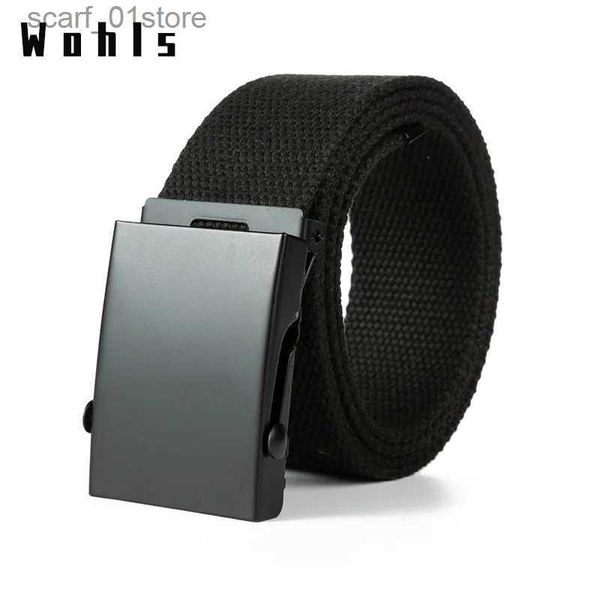 Gürtel Hohe Qualität Leinwand Nylon Taktische Gürtel Für Männer Metall Schnalle Luxus Gurtband Bund Outdoor Sport Männliche Militärische Ausbildung Gürtel L231117