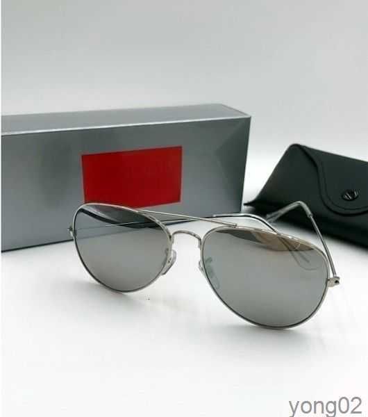 2023 Designer 3025r Sonnenbrille für Herren Rale Ban Brille Damen Schutzbrille Echtglaslinse Gold Metallrahmen Fahren Angeln Sunnies mit Originalverpackung 8z7zk