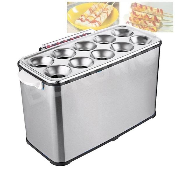 Macchina per fare salsicce elettriche per rotoli di uova, macchina per la cottura di cani da colazione2901