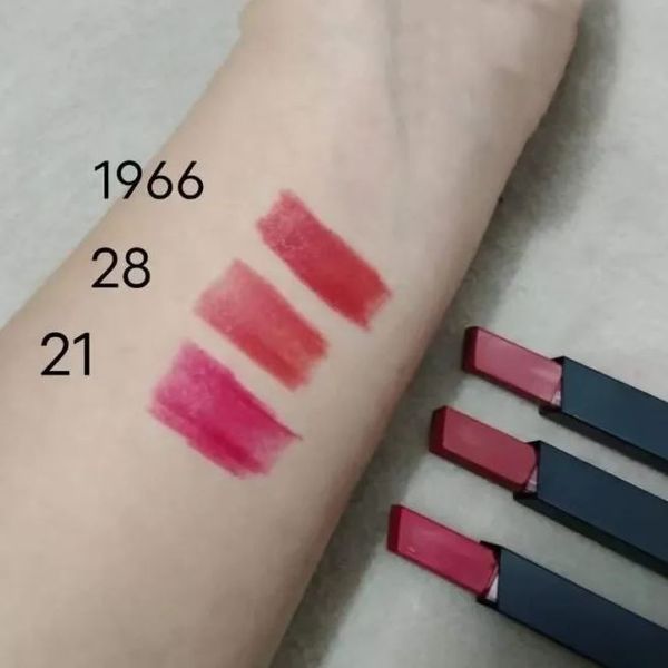 3 Farben Lipgloss Matt Lippenstift Roter Lipgloss Rouge a levre Antihaft-Cup-Lippenstifte