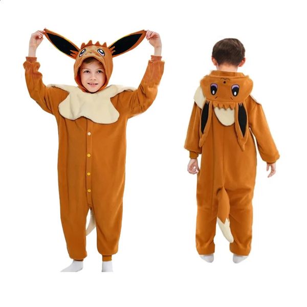 Cosplay crianças kigurumi meninos onesie anime pijamas dos desenhos animados cosplay traje para crianças natal hallwen festa homewear pijamas 231116