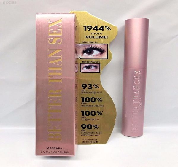 Better Than Sex Mascara Schwarz Wasserdicht Cremige Wimpern Natürliche Curling Verlängerung Mascaras Wimpernverlängerung Augen Aufhellen Ma2344705