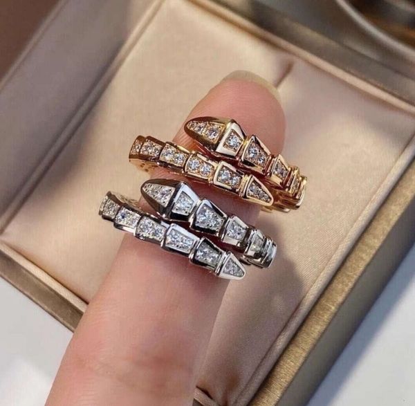 Bant Halkaları Duygu Tasarımcı Yüzük Halat Knot Yüzük Lüks Diamonds Moda Yüzükleri Kadınlar İçin Moda Yüzükleri Klasik Takı 18K Altın Kaplama Gül Düğün Toptan