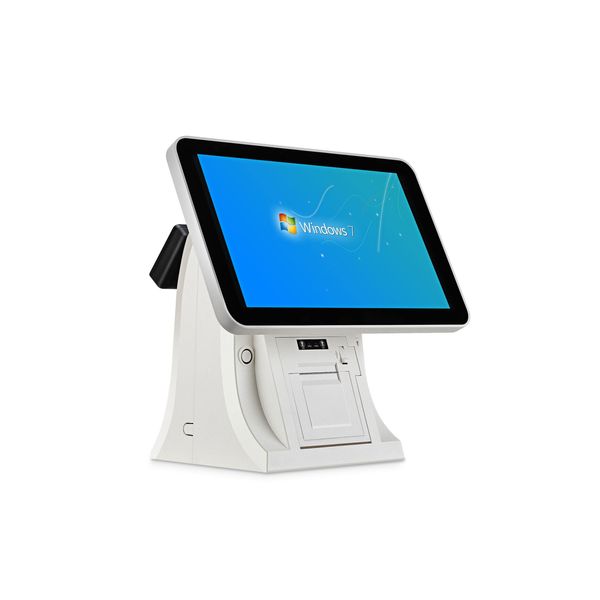 All-in-One-PC Hspos Einzelhandelsgeschäft POS-Registrierkasse 15-Zoll-Touch-Sn-Drop-Delivery-Computer Vernetzung von Markenzentren Dh3As