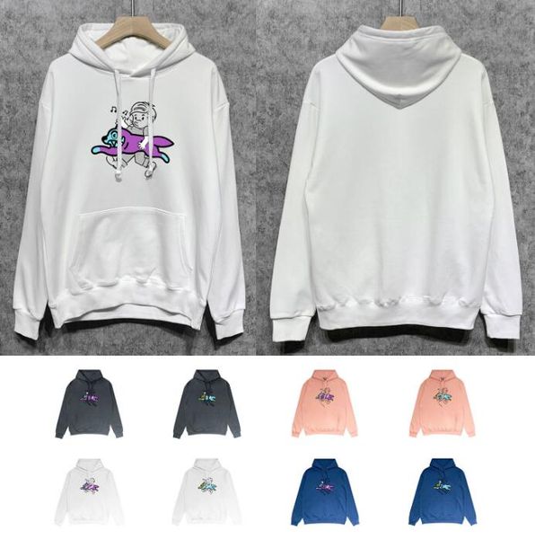 Langfristiger Bestand an grenzüberschreitendem BBC Flying Dog Ice Cream Tengu Jungen-Hoodie mit Aufdruck in Europa und Amerika