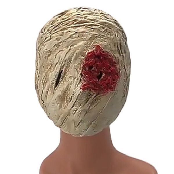 Maschere per feste Gioco caldo Silent Hill Infermiera senza volto Maschera cosplay Horror Maschere in lattice sanguinante Puntelli per costumi di Halloween per adulti Alta qualità