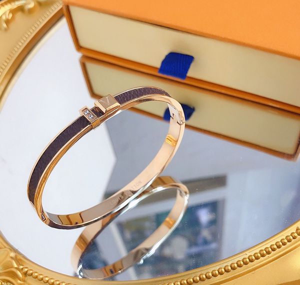 Designer-Armreif für Damen, Schmuck, Sier-Gold-Armbänder, verblassen nicht, nicht allergisch, S124_voghion.com
