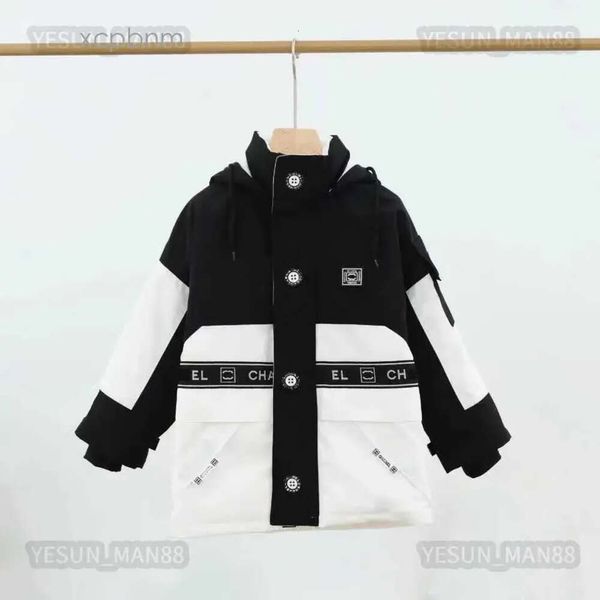 Channel cc Designer Channel Daunenjacke Winter Herren und Damen Pufferjacken Stickerei C Revers Kapuze Reißverschluss Kurzer Parka Mode verdickter Mantel