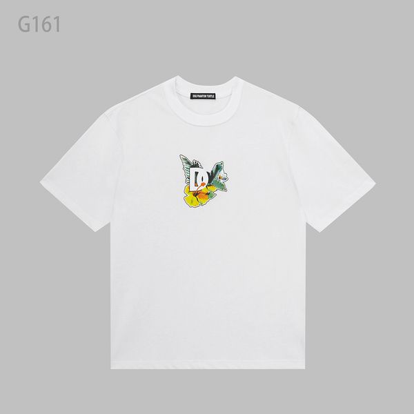 DSQ Phantom Turtle Mens Designer Prush Итальянская футболка с логотипом Milan Fashion Summer Black White Футболка Hip Hop Streetwear 100% хлопковые топы плюс размер 51541