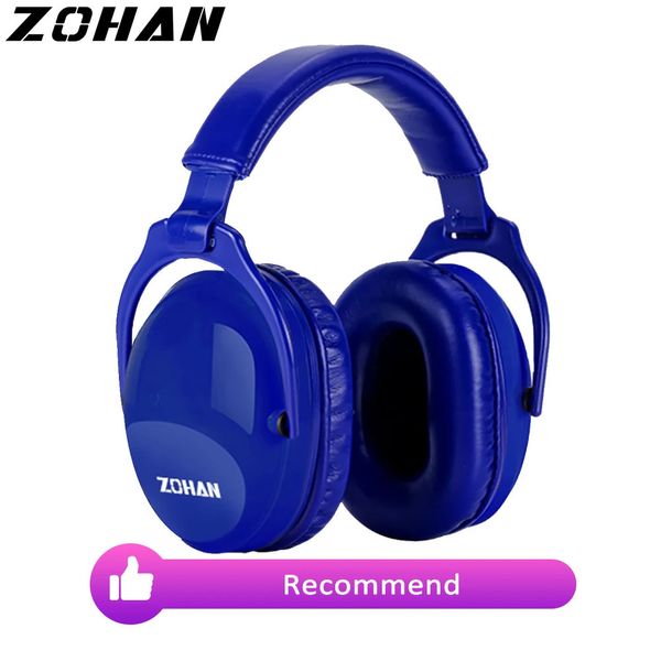 Fones de ouvido de telefone celular Zohan Kids Earmuffs Segurança Redução de ruído Ear Defenders Earmuff para autismo crianças auditivas questões sensoriais protetoras 231117