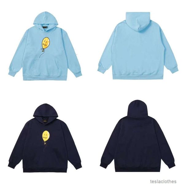 Tasarımcı Hoodie Erkek Sweatshirts Fashion Street Giyim Drew Gülümseyen Yüz Balon Mektubu Kazak Kapşonlu Justins Biebers Aynı Sonbahar Çift Uzun Kollu Kat Trendi