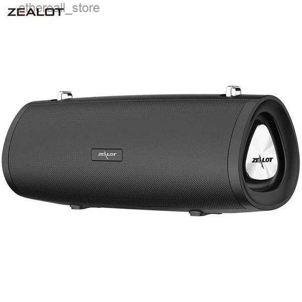 Alto-falantes de telefone celular ZEALOT S38 Caixa de som de alta potência Bluetooth grande e poderoso subwoofer sem fio portátil mp3 player karaokê sistema doméstico caixa de música Q231117