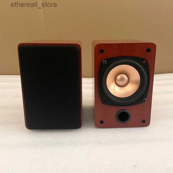 Altoparlanti per telefoni cellulari KYYSLB Altoparlante da scaffale passivo da 3 pollici Sistema Home Theatre Amplificatore audio Altoparlante Febbre in legno Altoparlante audio per computer fai da te Q231117