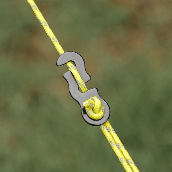 10 pezzi regolabile tenda da campeggio corda corda fibbia di serraggio tenditori tipo S fissaggio tende da campeggio esterne accessori di fissaggio