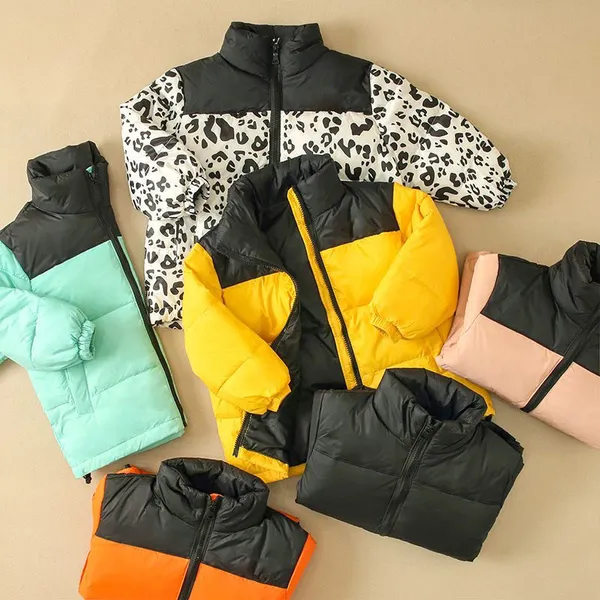 Bambini bambini Piumini Giacche Parka nord Inverno Donna Uomo Parka Inverno Coppie Abbigliamento Cappotto viso Coppia Thickface giacca calda Cappotti spessi caldi 2023