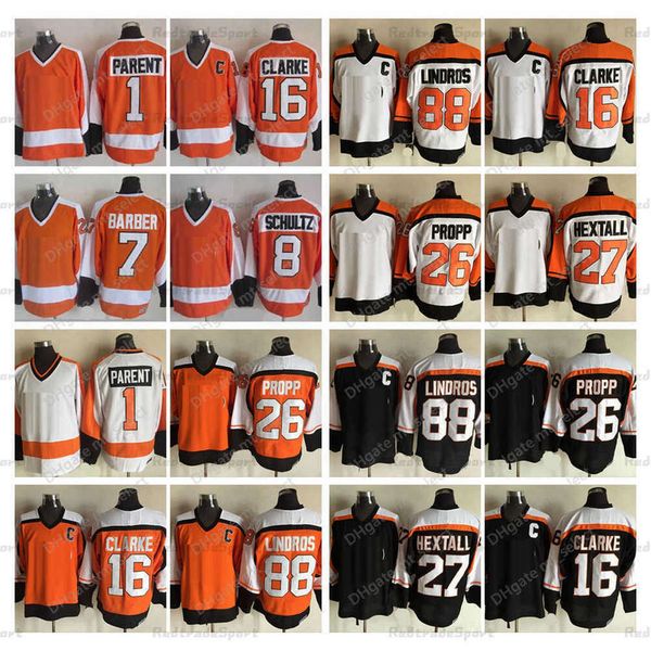 Maillots de hockey vintage pour hommes 