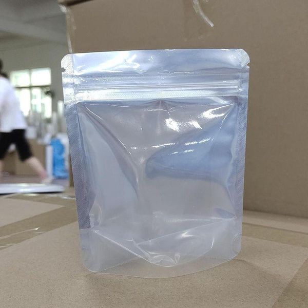 Personalização de sacos de embalagem de alimentos mylar flor seca fácil de rasgar zíper plástico folha de alumínio auto-selagem sacos de embalagem de porca de lanche cus Ntus