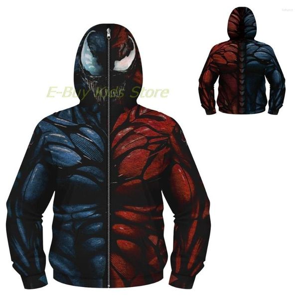 Giacche Babi Ragazzi Cool Cartoon Anime 3D Stampa Cosplay Giacca con cappuccio Cappotto per bambino Cerniera anteriore Felpe con cappuccio Abbigliamento per bambini Vestiti per bambini