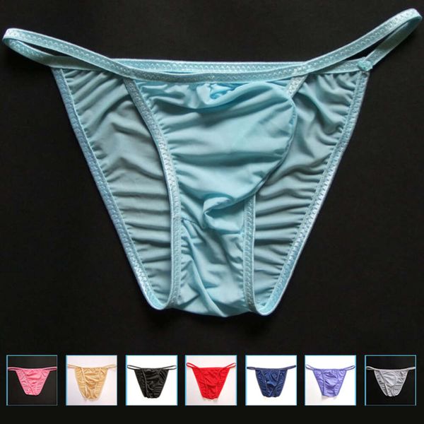 Homens quentes sexy moda briefs gay bolsa masculino biquíni pequena roupa interior jockstrap