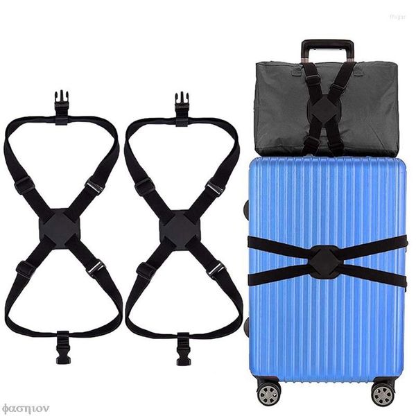 Depolama Çantaları Elastikiyet Bagaj Kemeri Seyahat Çantası Parçaları Bavul Sabit Arabası Ayarlanabilir Güvenlik Aksesuarları Tedarik Ürünü