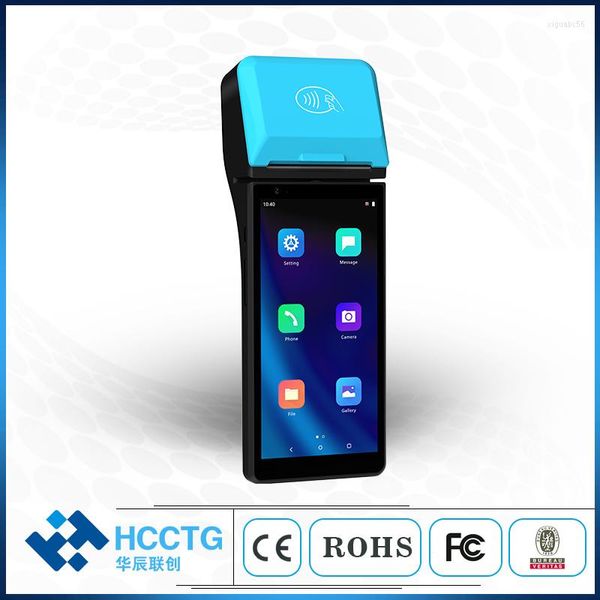 Shenzhen Portable NFC POS Dispositivo 4G BT5.0 Android 11 Terminal com tela de toque de 6,0 polegadas Z500