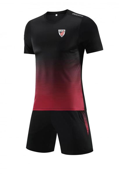 Tute da uomo Athletic Bilbao tuta estiva per il tempo libero a maniche corte tuta da allenamento sportiva outdoor T-shirt da jogging per il tempo libero camicia sportiva a maniche corte