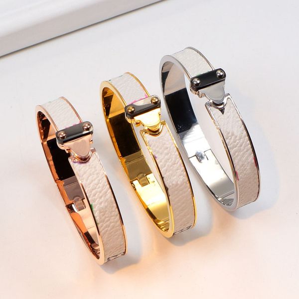 Дизайнерские ювелирные изделия золотой браслет широкие черные кожаные браслеты мужчины шарм браслет для женщин ручной ремешок коричневый цвет